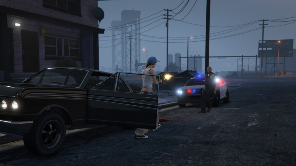 GTA警察mod
