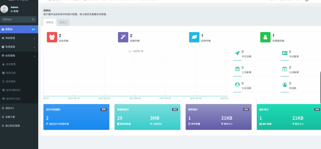 图片[2]-追梦API管理系统源码下载 - 微笑百宝库开源API管理解决方案